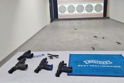 Tag der offenen Tür bei Carl Walther – exklusive Einblicke in die Ulmer Waffenschmiede mit Meister Manufaktur und Ten Nine Factory Mit diesen und weiteren Waffen konnte die Besucher beim Tag der offenen Tür von Carl Walther schießen.