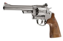 Neu von Umarex: Luftdruck-, Airsoft- und Schreckschuss – freie Waffen für 2021 CO2-Revolver M29 von Umarex komplett von vorne links.