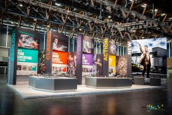 Neu von Umarex: Luftdruck-, Airsoft- und Schreckschuss – freie Waffen für 2021 Messestand von Umarex 2021.