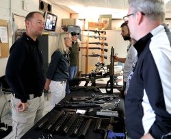 Event: 4. Action Shooting Day 2019 in Bonn Ausstelung von Waffen.