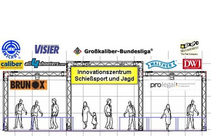 Innovationszentrum Schießsport und Jagd auf der Messe in Kassel 2014 Innovationszentrum Schießsport und Jagd auf der Messe in Kassel 2014