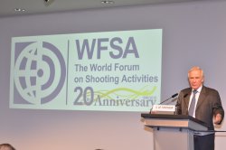 WFSA: 20. Geburtstag im Rahmen der IWA OutdoorClassics 2016 WFSA Podium