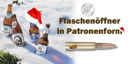 all4shooters Adventskalender Flaschenöffner als Patrone