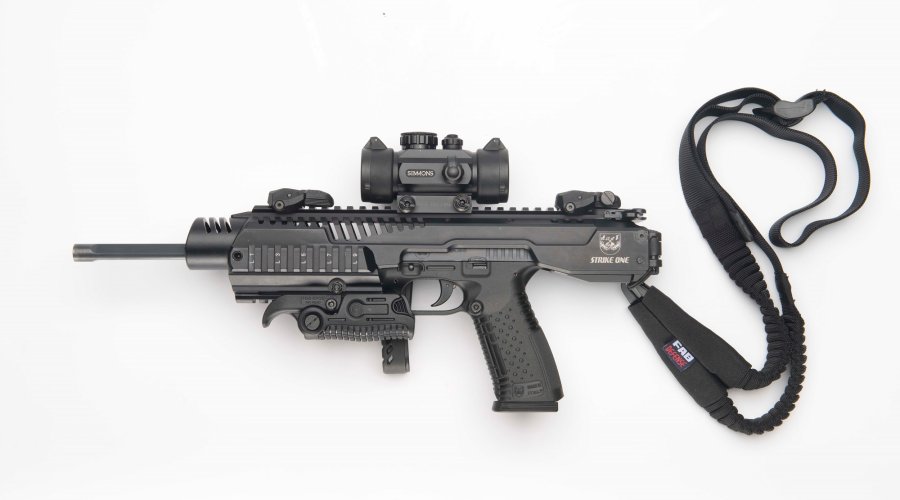 Arsenal Firearms S.r.l. offers the LRC-2 carbine conversion kit for the "Strike One" pistol