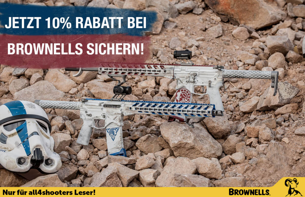 brownells: 10 % Rabatt bei Brownells mit dem Aktionscode von all4shooters.com brownells: 10 % Rabatt bei Brownells mit dem Aktionscode von all4shooters.com