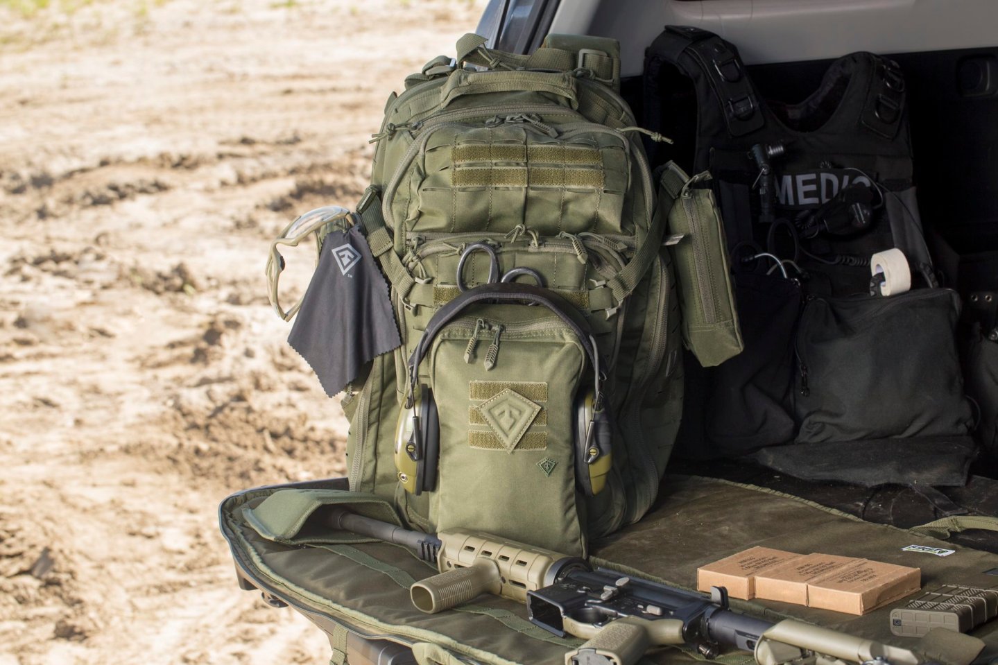 First Tactical: Ausrüstung für Profis Der Tactix 1-Day Rucksack von First Tactical