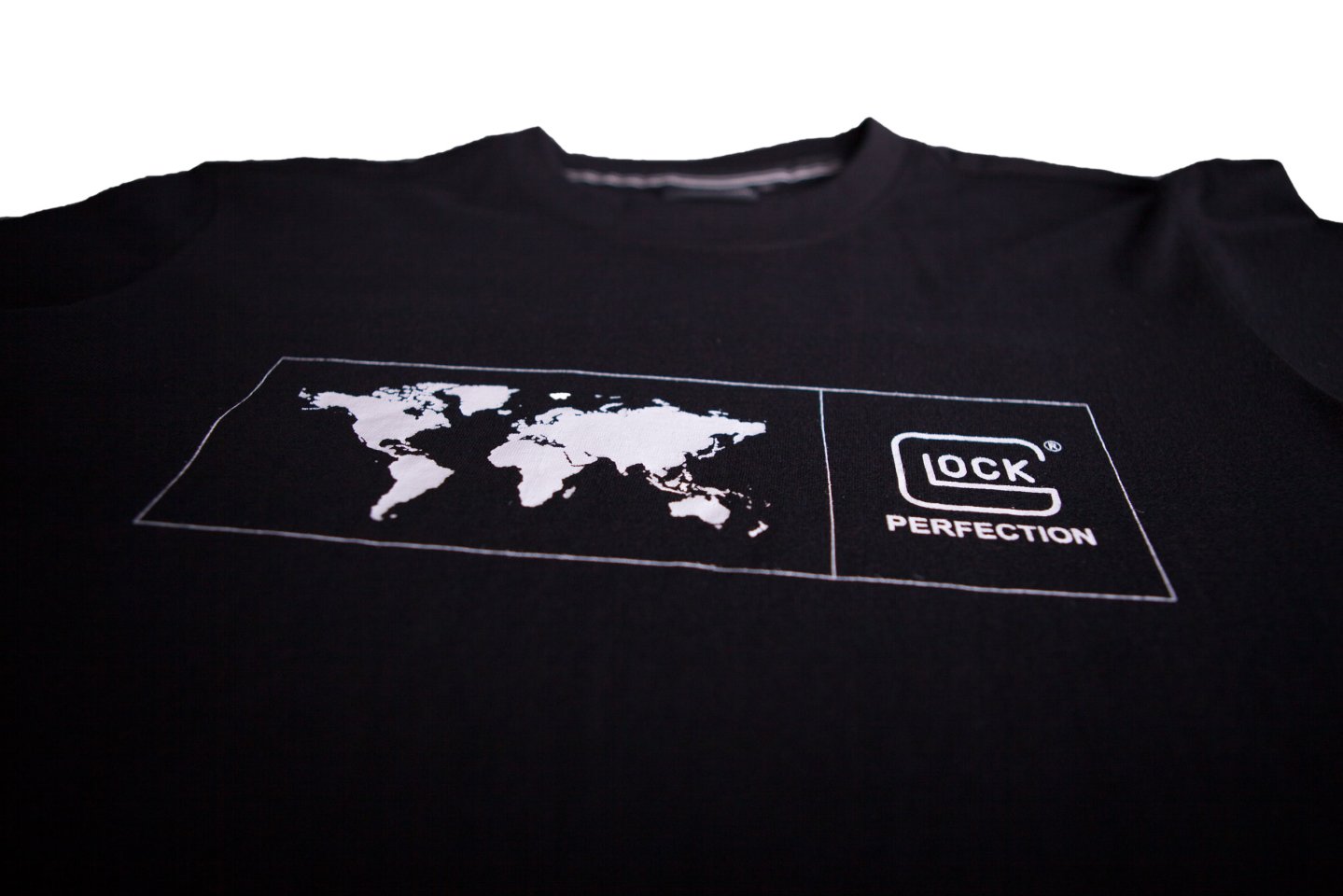 GLOCK T-Shirt mit Weltkarte