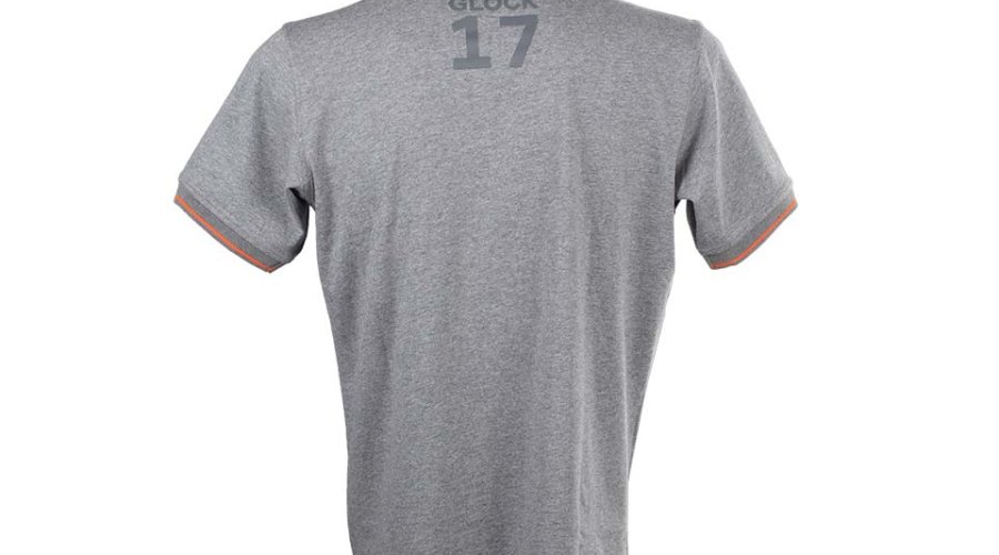 GLOCK Silver Flag Line Bekleidung GLOCK G17 Polo Shirt Rückseite