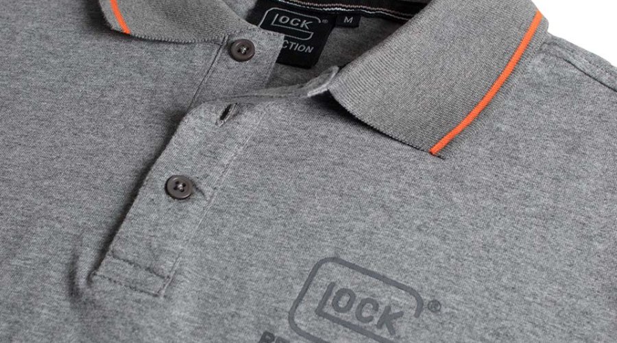 GLOCK Silver Flag Line Bekleidung GLOCK Polo Shirt Details