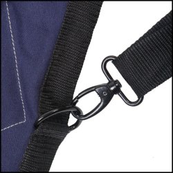Befestigung des Schultergurtes Karabiner aus Metall