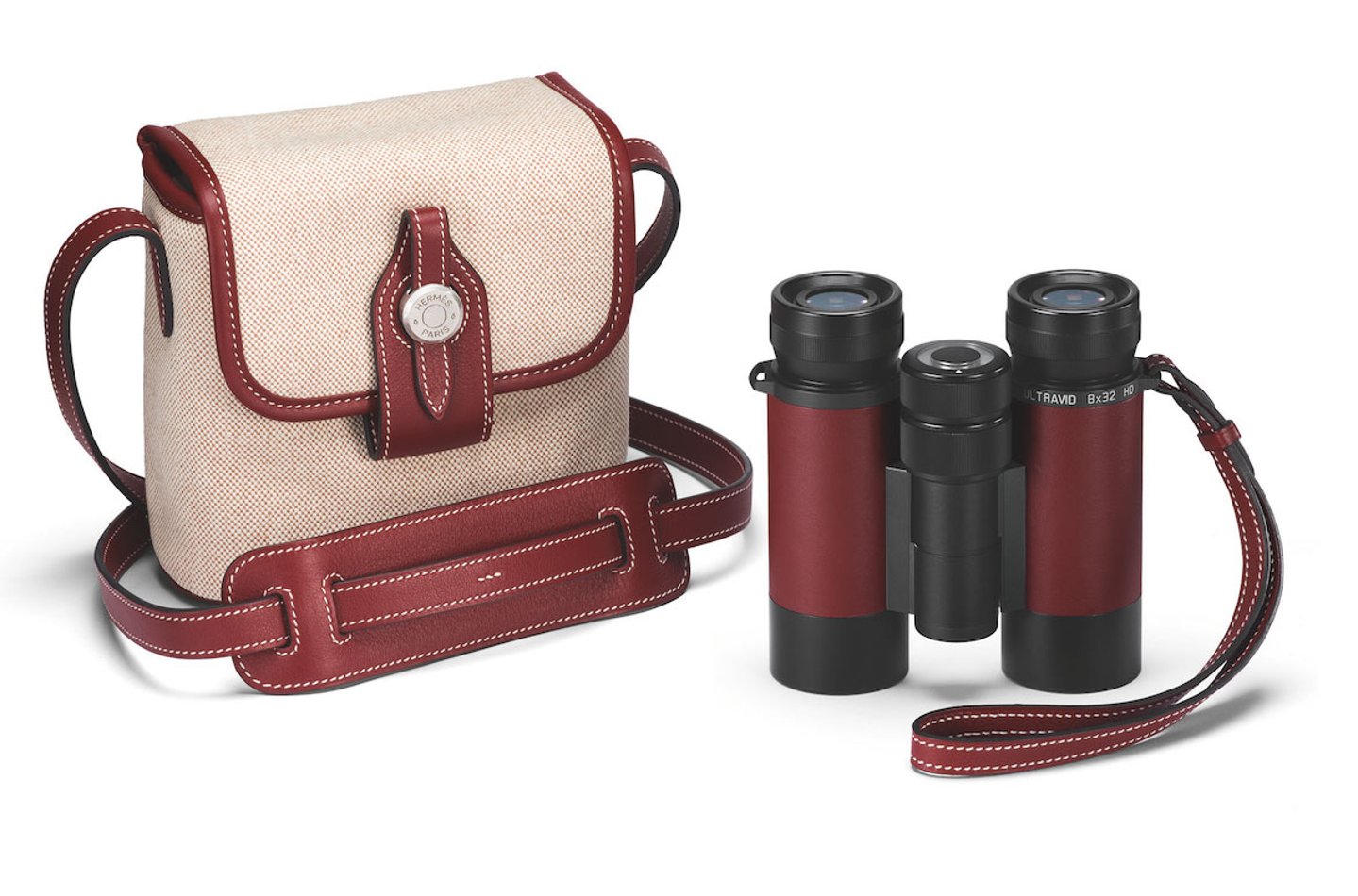 Leica Ultravid Edition Hermes Fernglas mit Tasche
