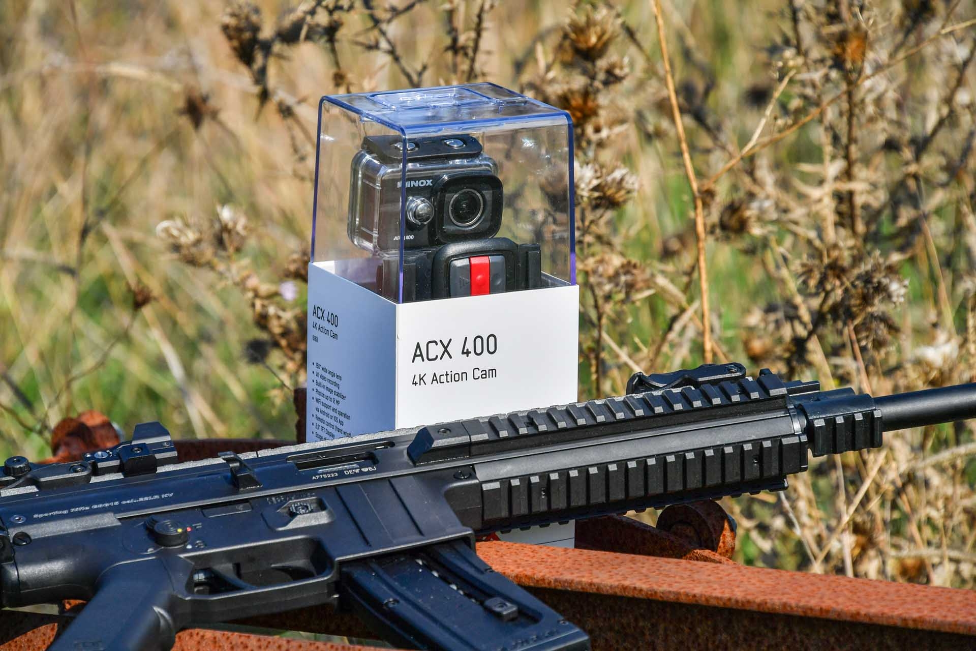 minox: Test: MINOX ACX 400 WiFi Action Cam für Freizeit und Schießstand