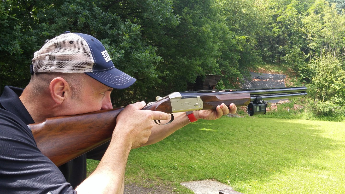 Skeet Falcon Laufkamera Skeet Falcon Kamera auf Krieghoff K80