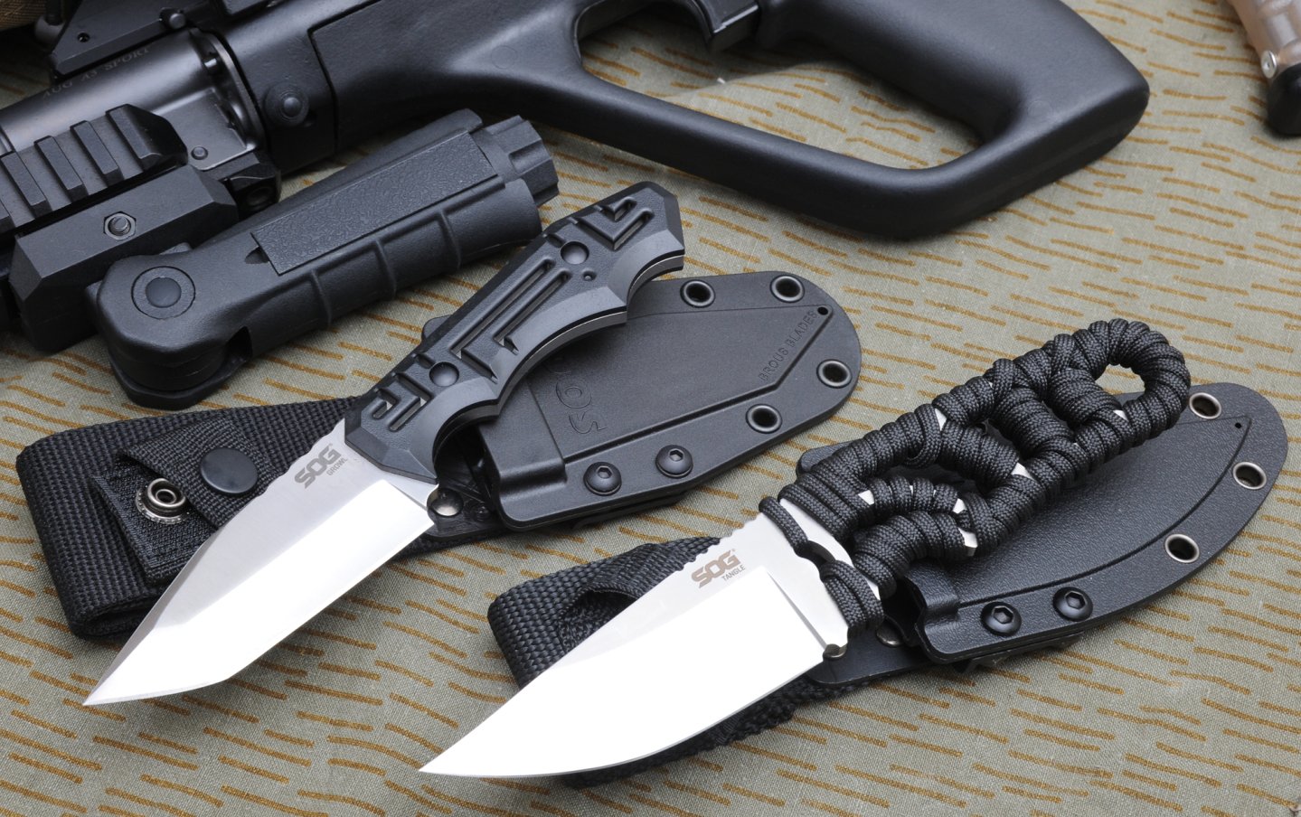 SOG Growl und SOG Tangle: Messer in Vollerl-Bauweise SOG Growl und SOG Tangle: Messer in Vollerl-Bauweise