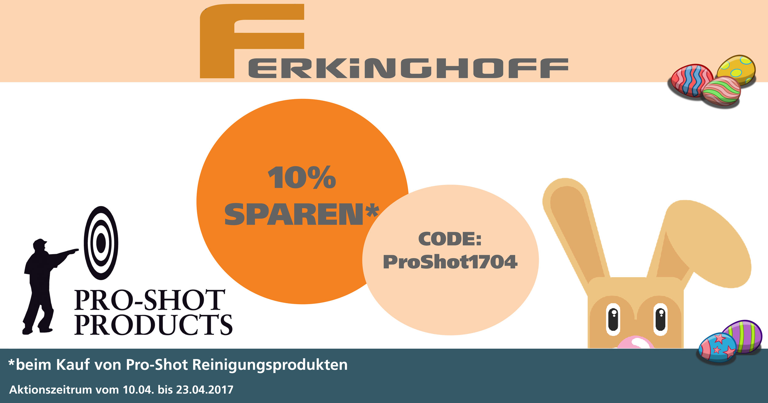 ferkinghoff: Sparen mit der Osteraktion von Waffen Ferkinghoff