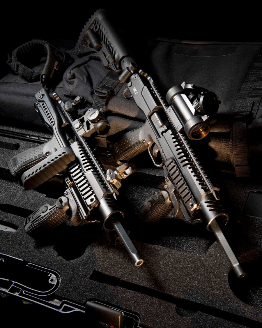 Arsenal Firearms LRC-2 Arsenal Firearms S.r.l. offers the LRC-2 carbine conversion kit for the "Strike One" pistol