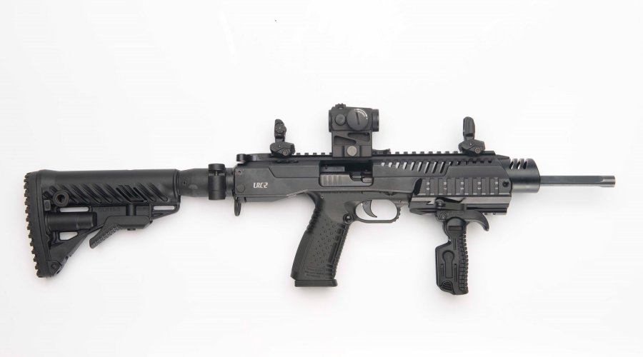 Arsenal Firearms S.r.l. offers the LRC-2 carbine conversion kit for the "Strike One" pistol