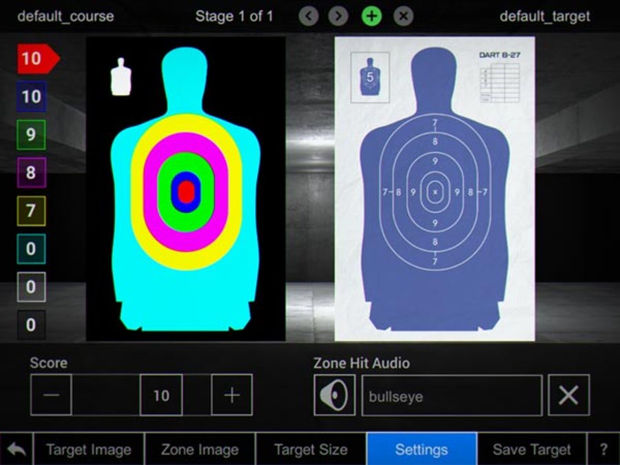 Schießtraining für Zuhause mit dem DART-System Einstellungen beim DART-Trainingssystem