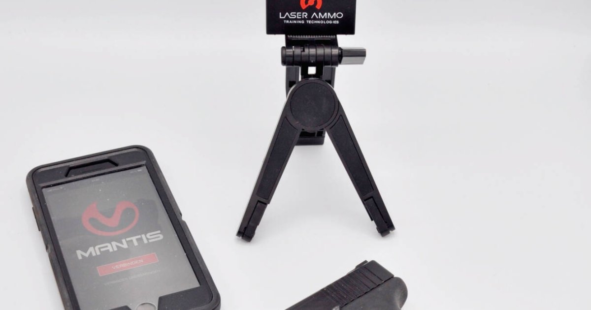 Trockentraining mit HightechAusrüstung von Laser Ammo und Mantis