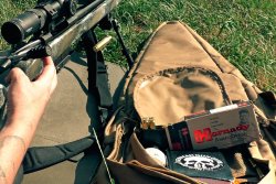 Ausrüstung und Zubehör zum Long-Range-Schießen im Überblick German Gun Bag mit Ausrüstung