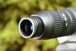 MINOX MD 80 ZR Spektiv im Test Okular des MINOX MD 80 ZR