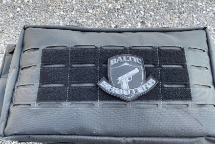 Schmeisser Range Bag - auf dem Schießstand zuhause! Patchflächen und Molle-Schnittstellen.