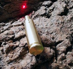 Vorstellung: Sightmark Boresight – Büchsen mit der Laserpatrone sicher und sparsam einschießen Sightmark Boresight von hinten.