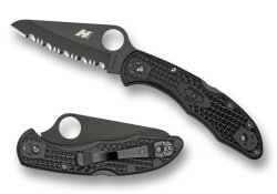 Spyderco Salt 2 Einhandmesser Spyderco Salt 2 Black Blade