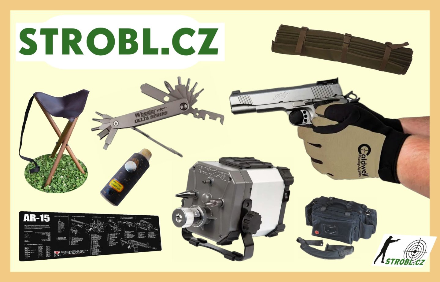 Online-Angebote bei STROBL.CZ: Günstiges Zubehör für Sportschützen, Jäger und Wiederlader Online-Angebote bei STROBL.CZ: Günstiges Zubehör für Sportschützen, Jäger und Wiederlader