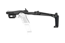Umarex übernimmt Deutschlandvertrieb für modulare Schaftsysteme, Anschlagschäfte und Zubehör von Recover Tactical exklusiv Die Pistolen-Stabilizer von Recover Tactical passen auch an viele der lizenzierten Umarex-Repliken dieser Waffen.