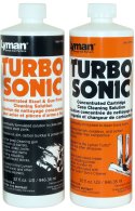 Zwei Sorten der Lyman Turbo Sonic Solutions.