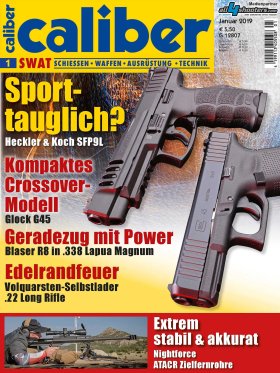 caliber 1/2019 caliber 11+12/2018 Titelseite