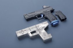 Inhalt caliber 2/2019 Linke Seite des Mündungsbereichs des Korth Super Sport ULX.