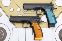 caliber 2/2020 CZ Shadow 2 Standard (oben) und CZ Shadow 2 Orange