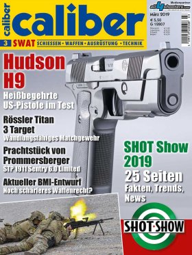 caliber 3/2019 caliber 11+12/2018 Titelseite