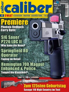 caliber 4/2019 caliber 11+12/2018 Titelseite