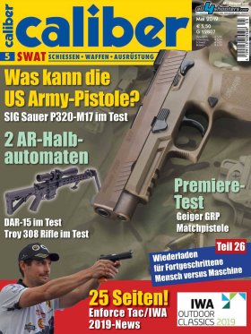 caliber 5/2019 caliber 11+12/2018 Titelseite