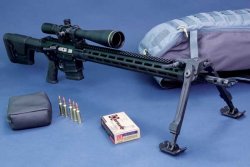 caliber 2/2018 Savage MSR 10 Long Range in 6,5 mm Creedmoor auf Zweibein.