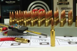 caliber 7+8/2018 Patronen und Messgerät.