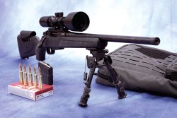 Delta Optical-Zielfernrohr Stryker HD 4,5-30x56 FFP. Brenner BR20 Polymer