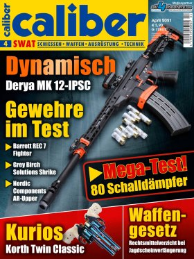 caliber 4/2021 caliber 11+12/2018 Titelseite