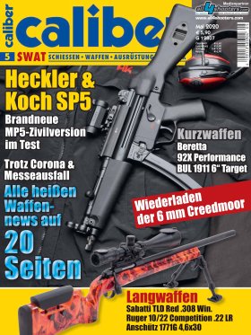 caliber 5/2020 caliber 11+12/2018 Titelseite