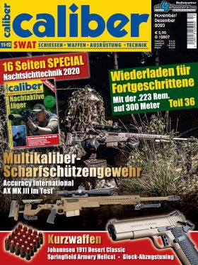 caliber 11+12/2018 Titelseite