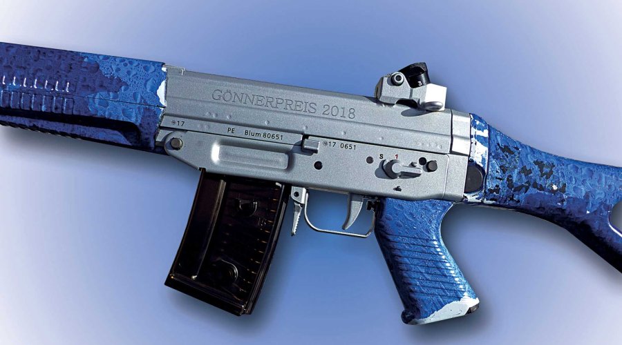 Sturmgewehr 90 in blum-design-edition.