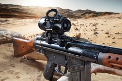 VISIER 6/2019 Steiner S 432 auf einer Sabre Defence.