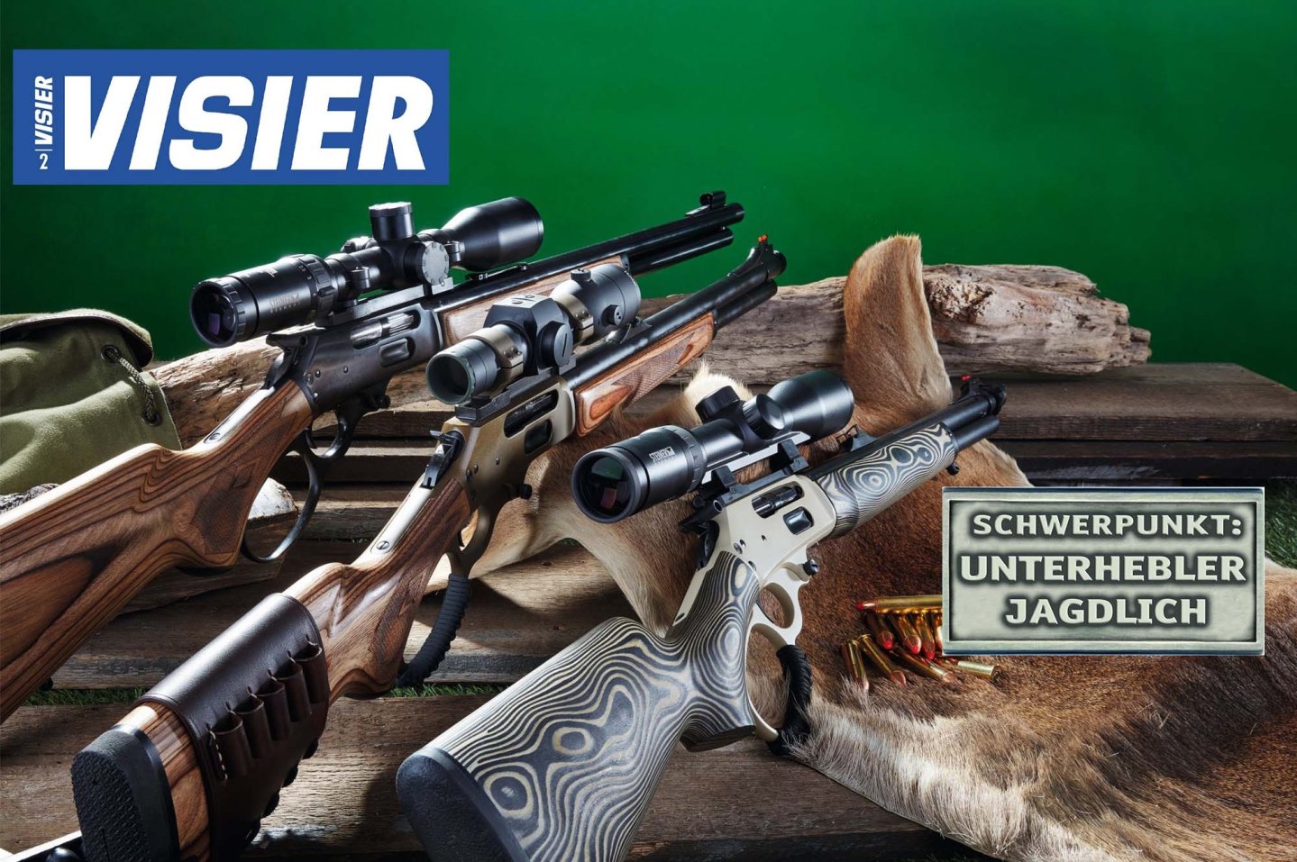 Vorschau VISIER 2/2022 Schwerpunkt jagdliche Unterhebelrepetierer
