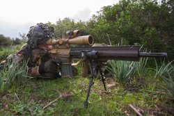 Trident Juncture - Sardinien Scharfschütze der Bundeswehr mit einem G28