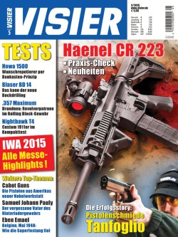 VISIER 05/2015 - ab sofort erhältlich! VISIER 05/2015 - ab sofort erhältlich!
