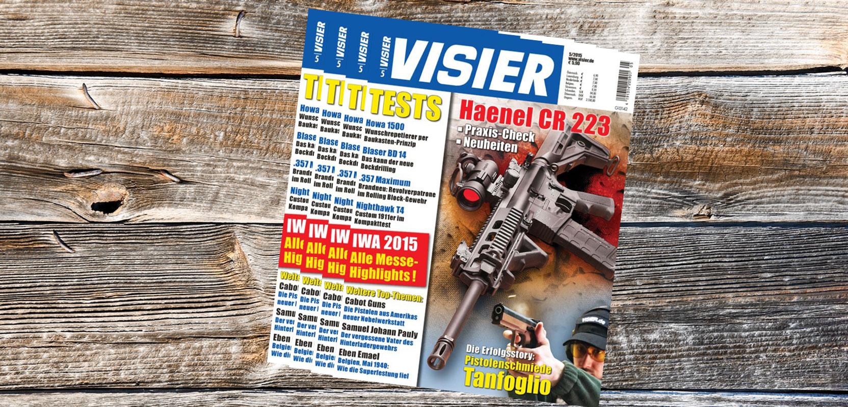 magazin-visier: VISIER 05/2015 - ab sofort erhältlich!