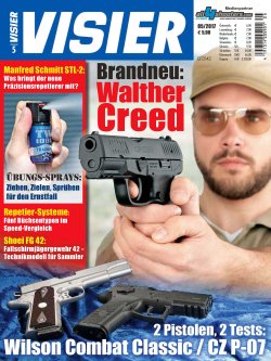 VISIER 5/2017 Das Titelbild der VISIER 5/2017.
